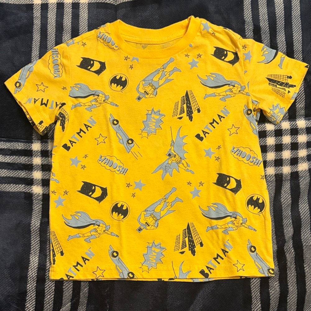 Jumping Beans Batman Kids Yellow T-Shirt